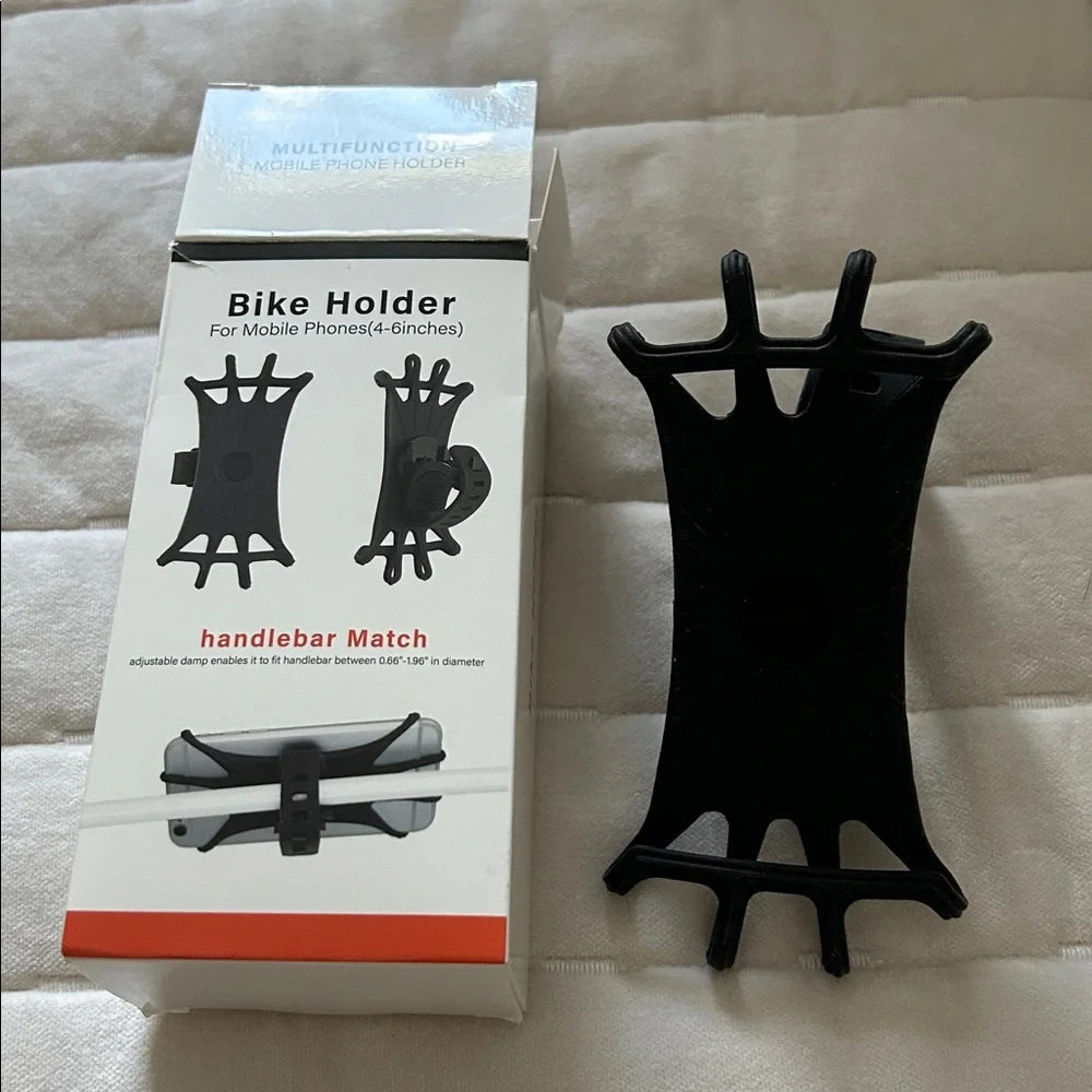 Black Bike Holder for Mobile Phones